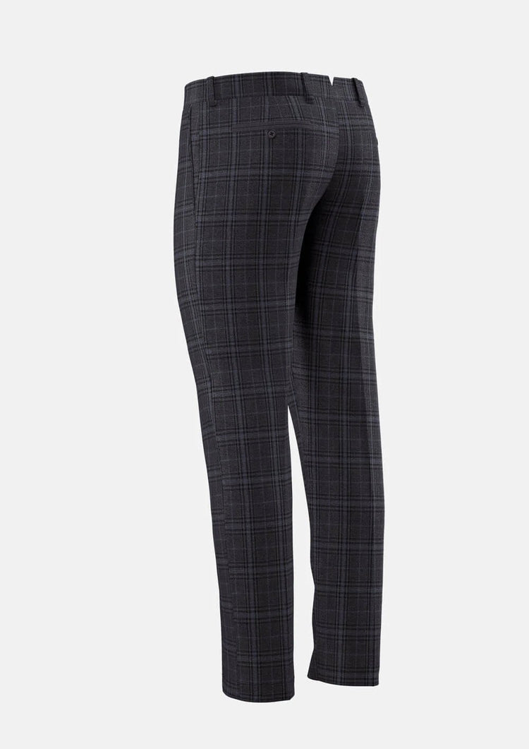 Grey Two - Tone Plaid Pants - SARTORO