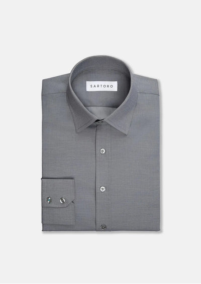 Grey Ultrasoft Bamboo Shirt - SARTORO