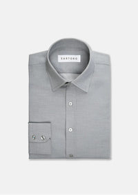 Grey Ultrasoft Bamboo Shirt - SARTORO