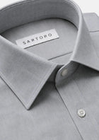 Grey Ultrasoft Bamboo Shirt - SARTORO40