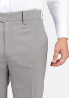 Harbor Grey Sharkskin Pants - SARTORO206