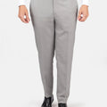 Harbor Grey Sharkskin Pants - SARTORO