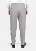 Harbor Grey Sharkskin Pants - SARTORO