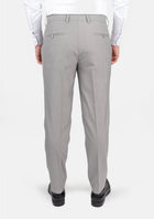 Harbor Grey Sharkskin Pants - SARTORO75