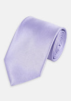 Heather Purple Tie - SARTORO415