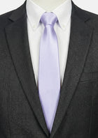 Heather Purple Tie - SARTORO353