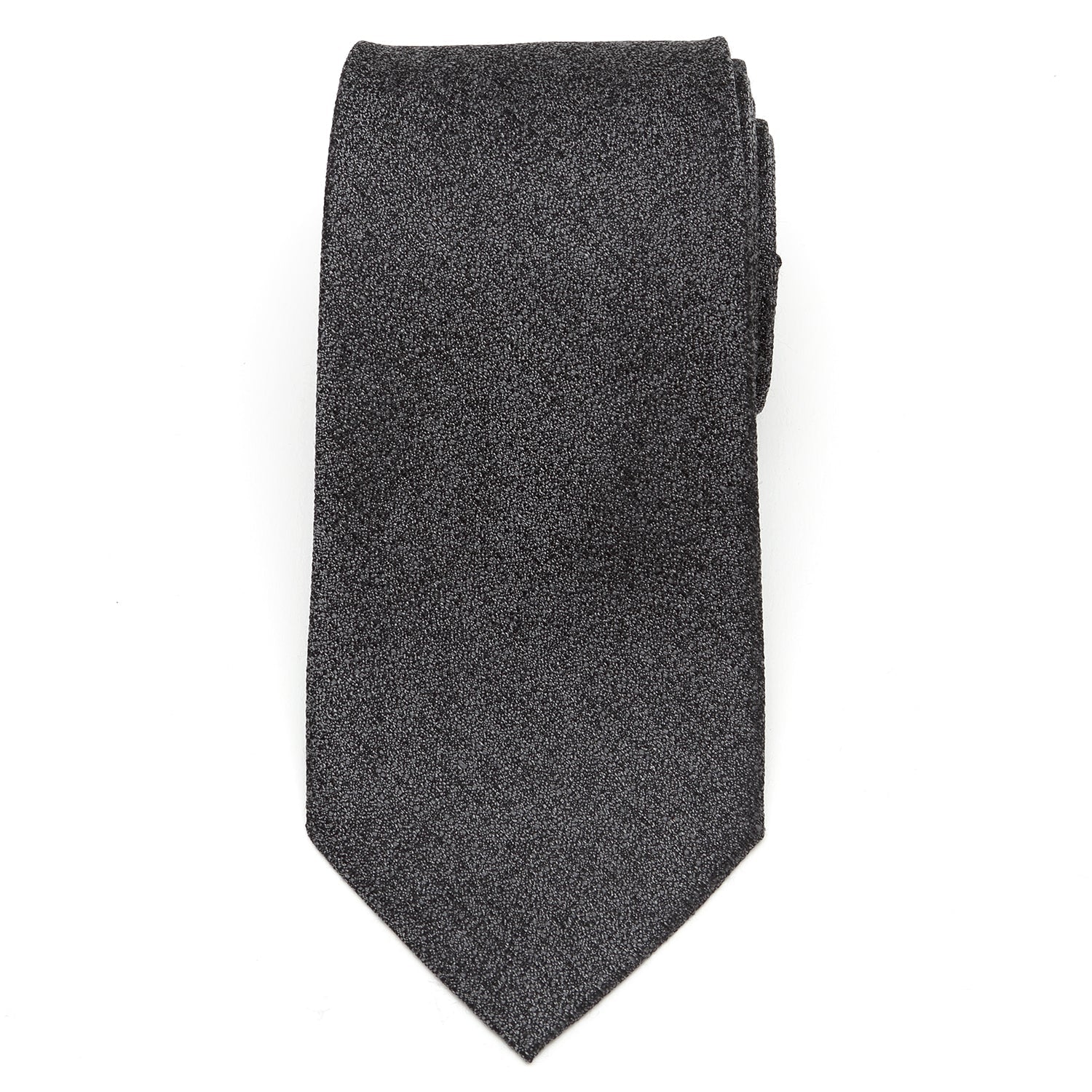 Heathered Gray Wool Men's Tie - SARTORO839