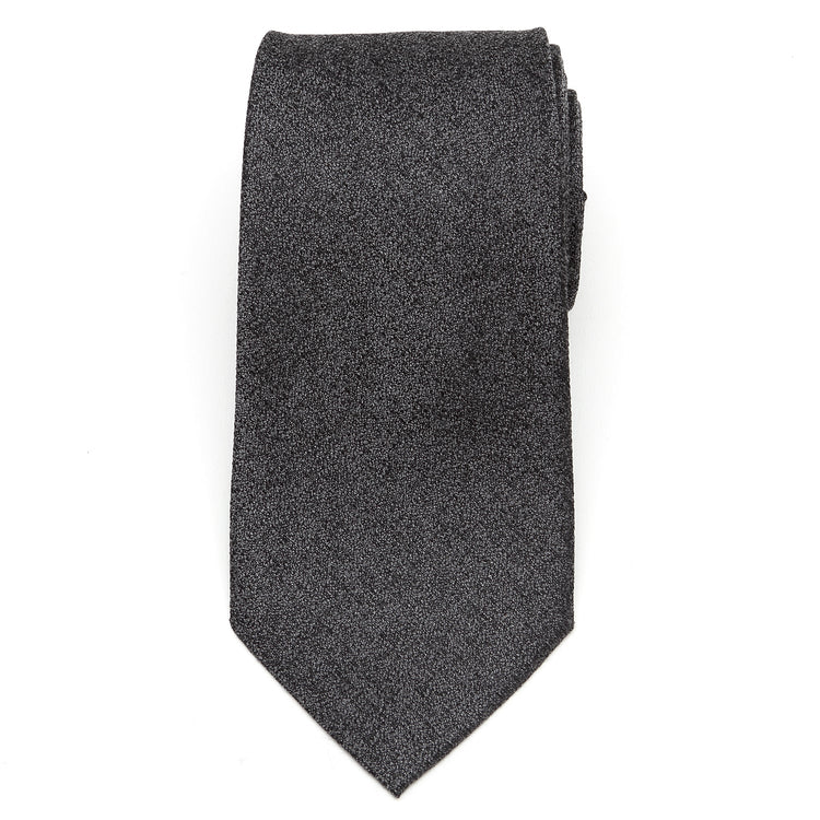 Heathered Gray Wool Men's Tie - SARTORO848