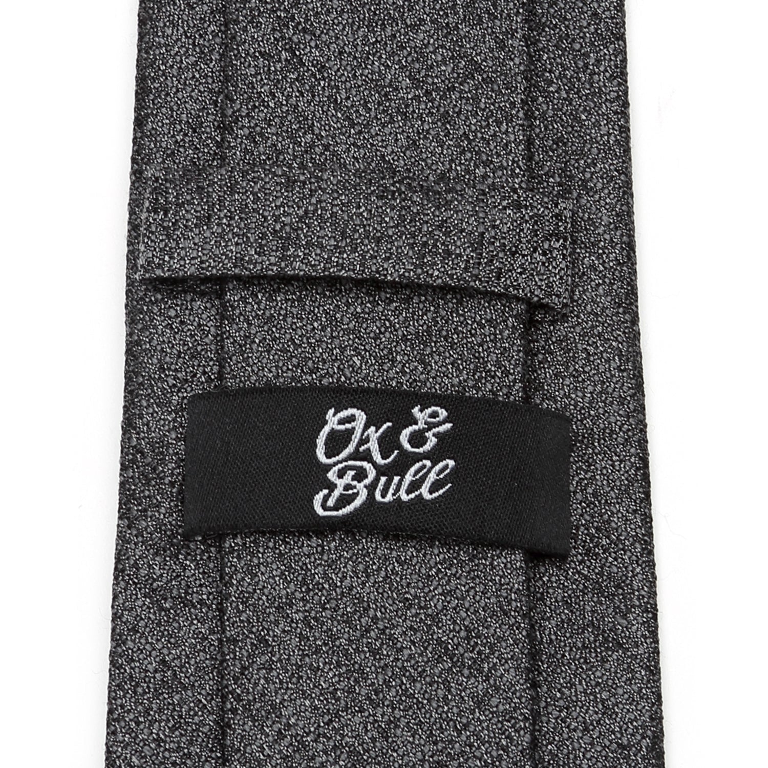 Heathered Gray Wool Men's Tie - SARTORO350