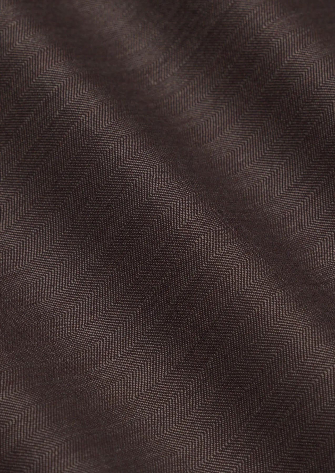 Hickory Brown Herringbone Vest - SARTORO