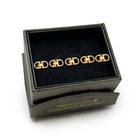 Horse Bit Gold Stainless Steel 5-Studs - SARTORO895