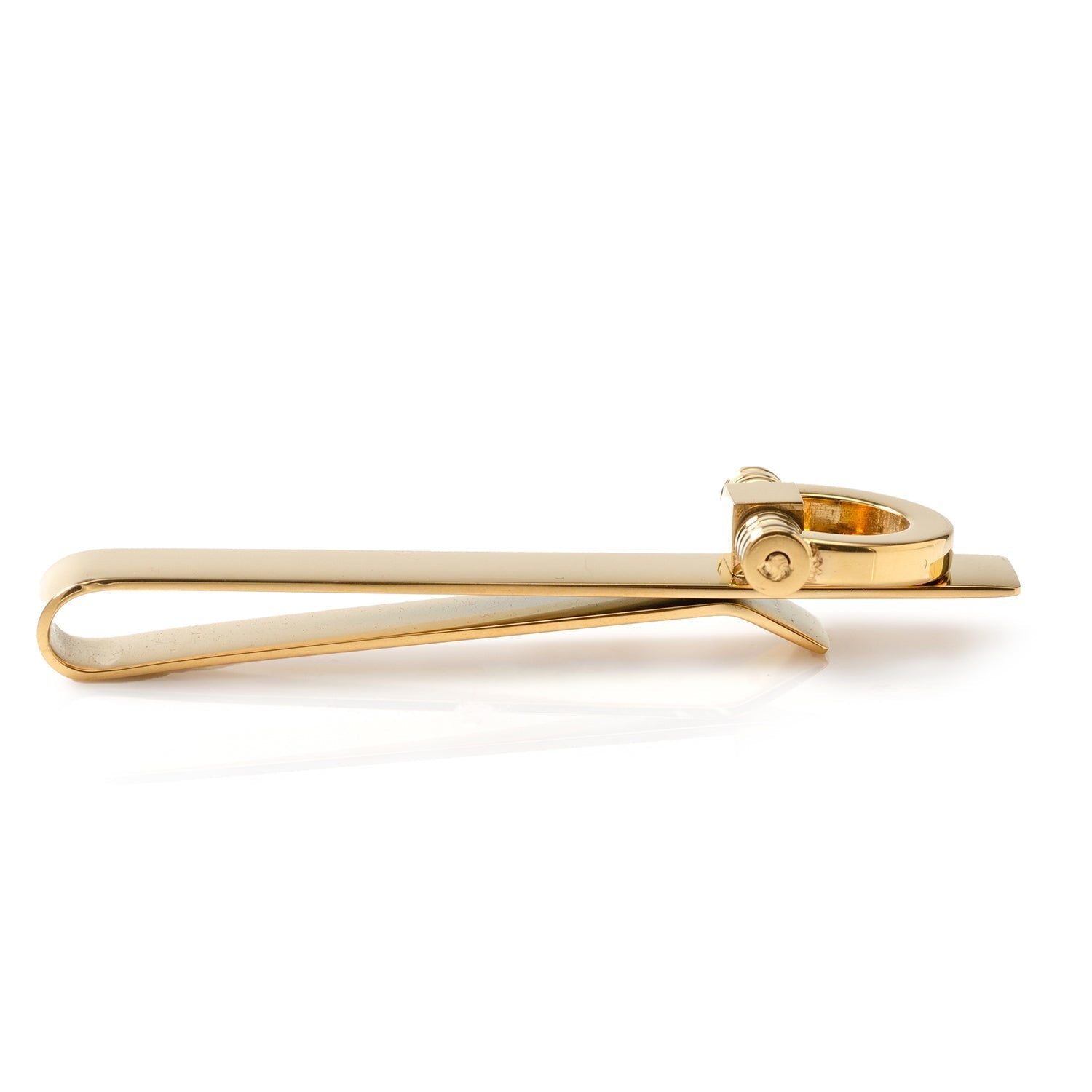 Horse Bit Gold Stainless Steel Tie Bar - SARTORO26