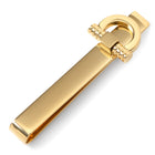 Horse Bit Gold Stainless Steel Tie Bar - SARTORO208