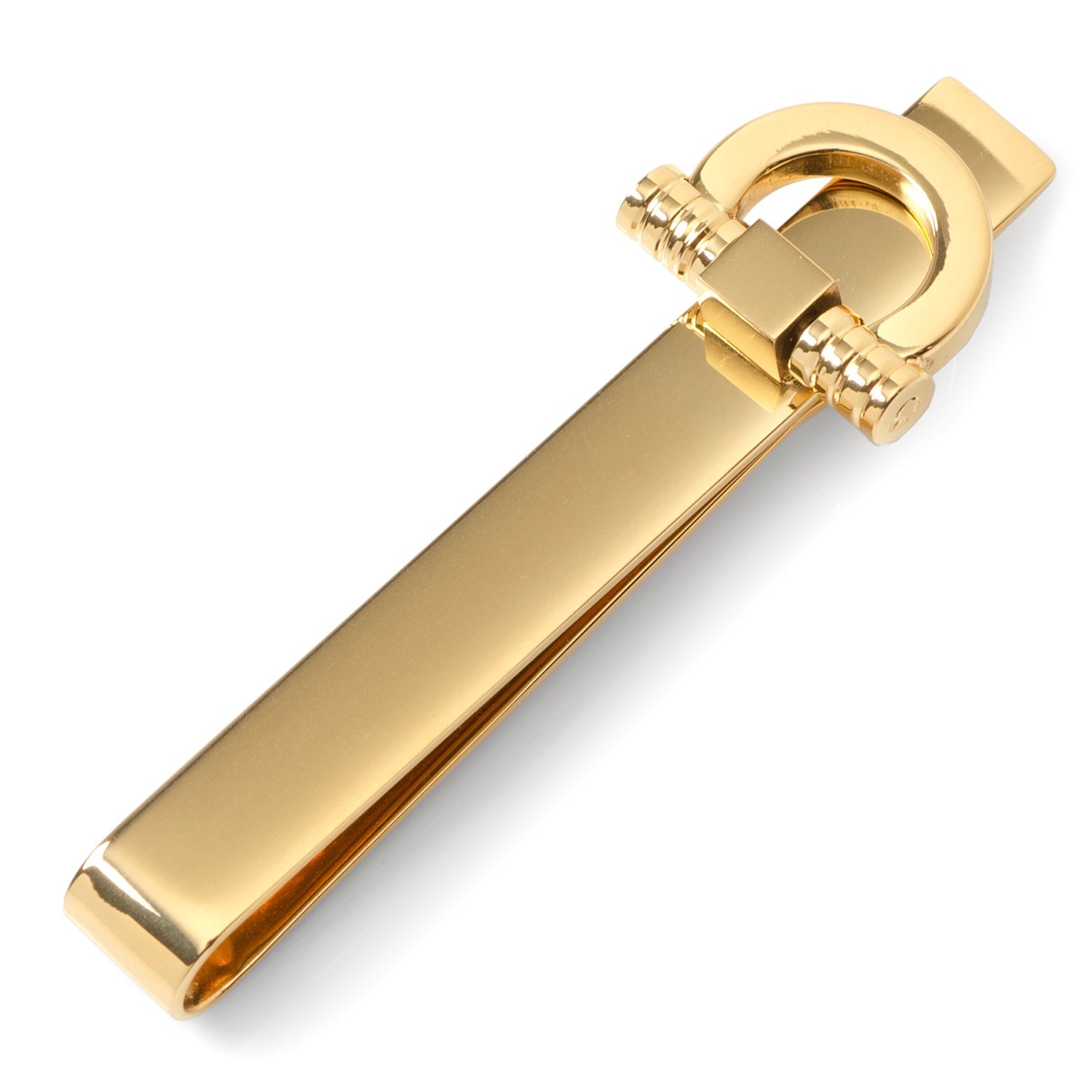 Horse Bit Gold Stainless Steel Tie Bar180