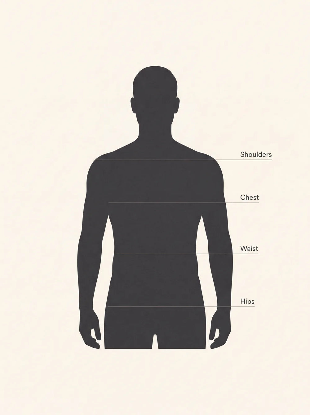 How to measure your body type: shoulders, chest, waist, and hips
