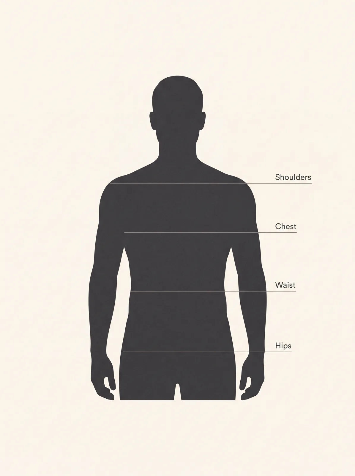 How to measure your body type: shoulders, chest, waist, and hips