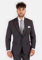 Hudson Charcoal Stretch Suit - SARTORO
