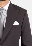 Hudson Charcoal Stretch Suit - SARTORO244