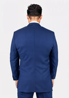 Hudson Empire Blue Windowpane Suit - SARTORO882