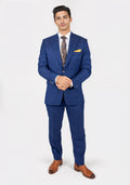 Hudson Empire Blue Windowpane Suit - SARTORO