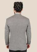 Hudson Grey Houndstooth Jacket - SARTORO