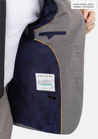 Hudson Grey Houndstooth Jacket - SARTORO229
