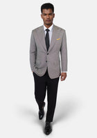 Hudson Grey Houndstooth Jacket - SARTORO155