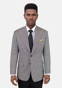 Hudson Grey Houndstooth Jacket