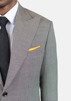 Hudson Grey Houndstooth Jacket - SARTORO770