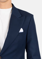 Hudson Navy Crosshatch Suit - SARTORO872