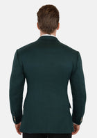 Hudson Phthalo Green Linen Jacket - SARTORO87