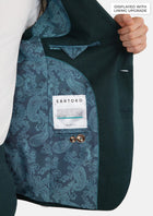 Hudson Phthalo Green Linen Suit - SARTORO316
