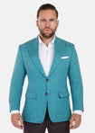 Hudson Turkish Blue Linen Jacket