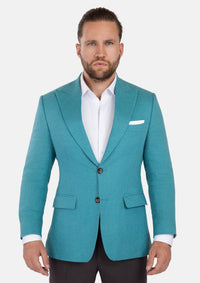 Hudson Turkish Blue Linen Jacket