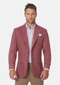 Hudson Tuscan Red Linen Jacket - SARTORO