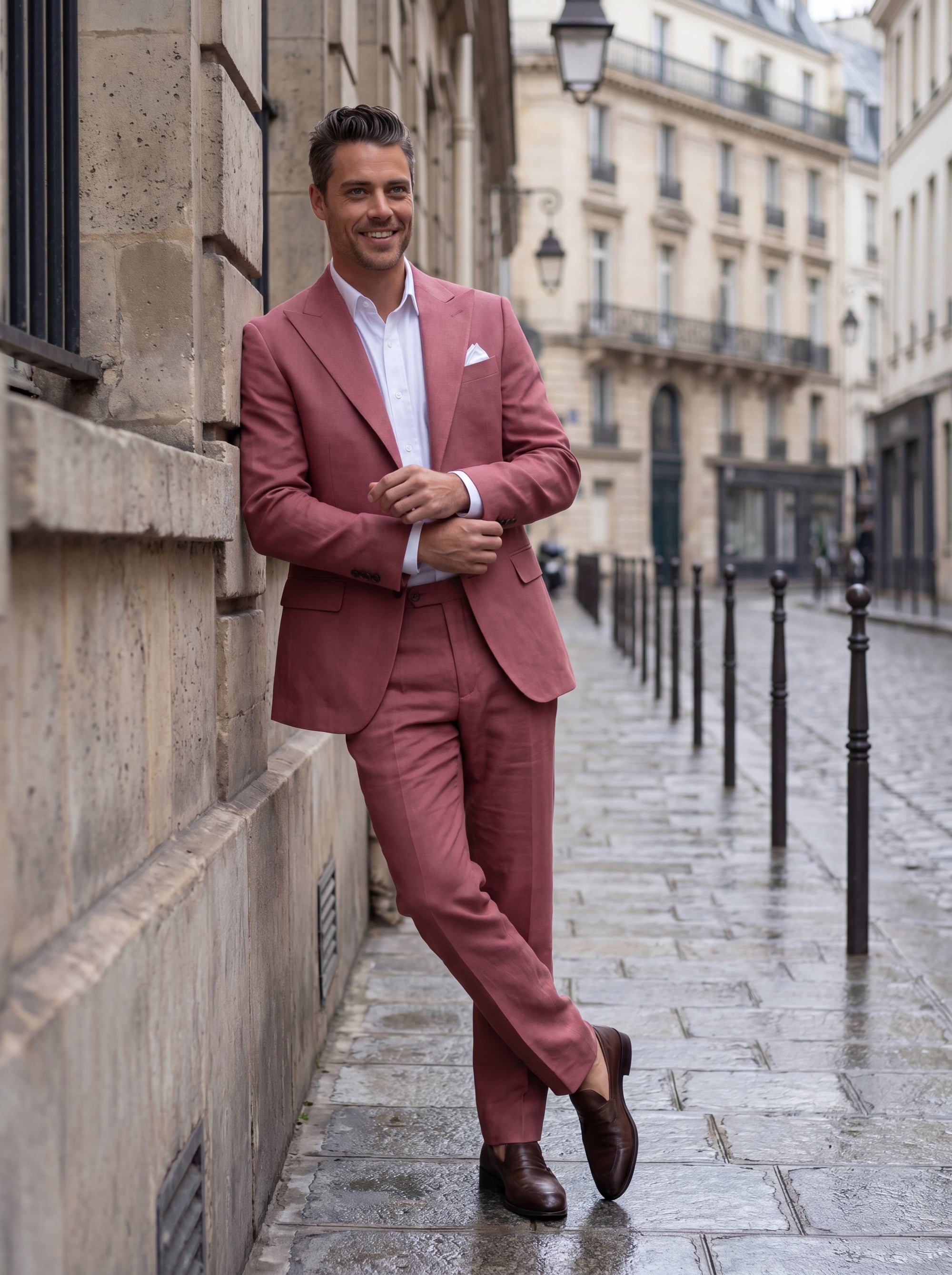 hudson-tuscan-red-linen-suit-paris-street631