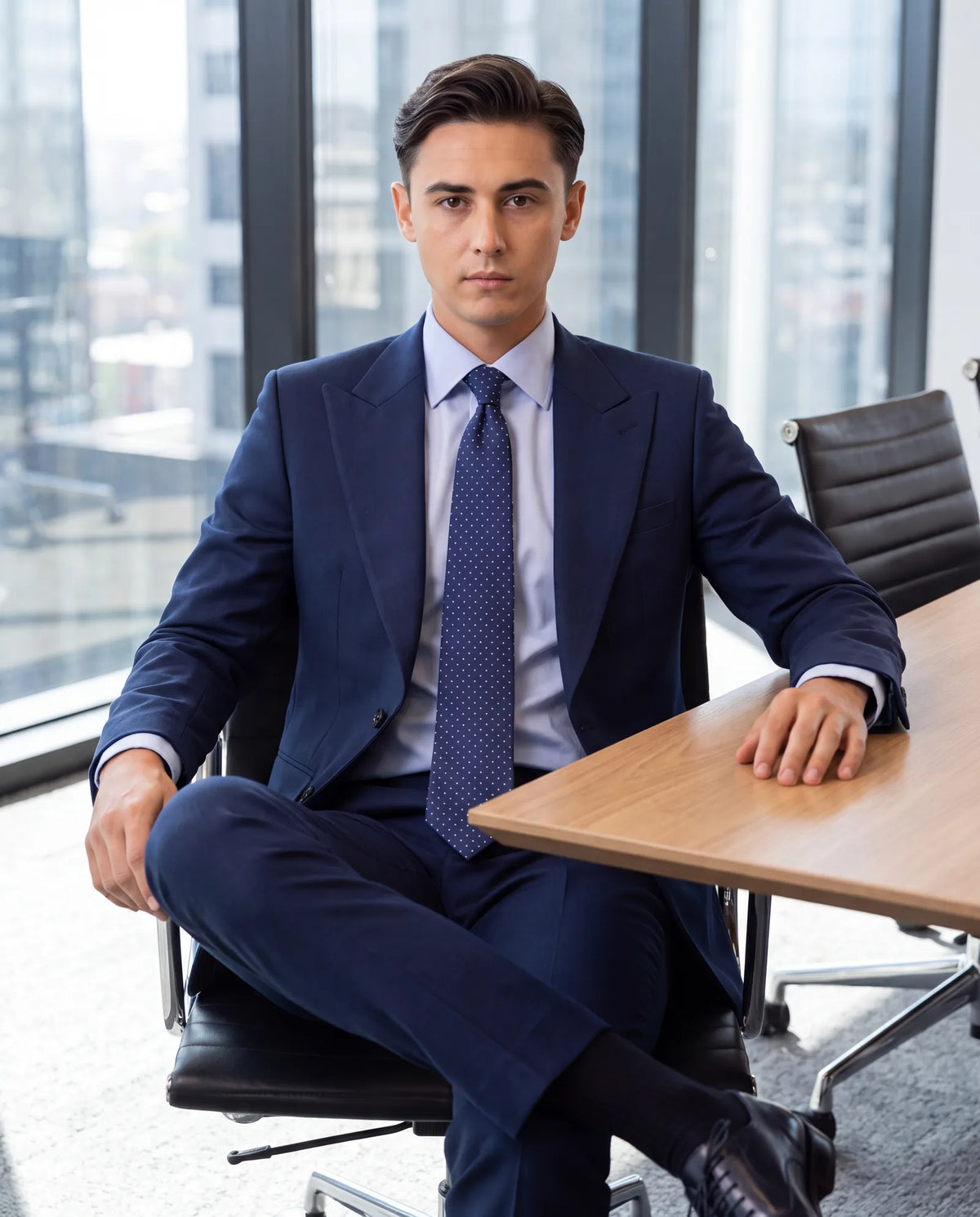 Called back for a second round? Reuse the suit and change the shirt and tie, so the outfit is not a straight repeat.