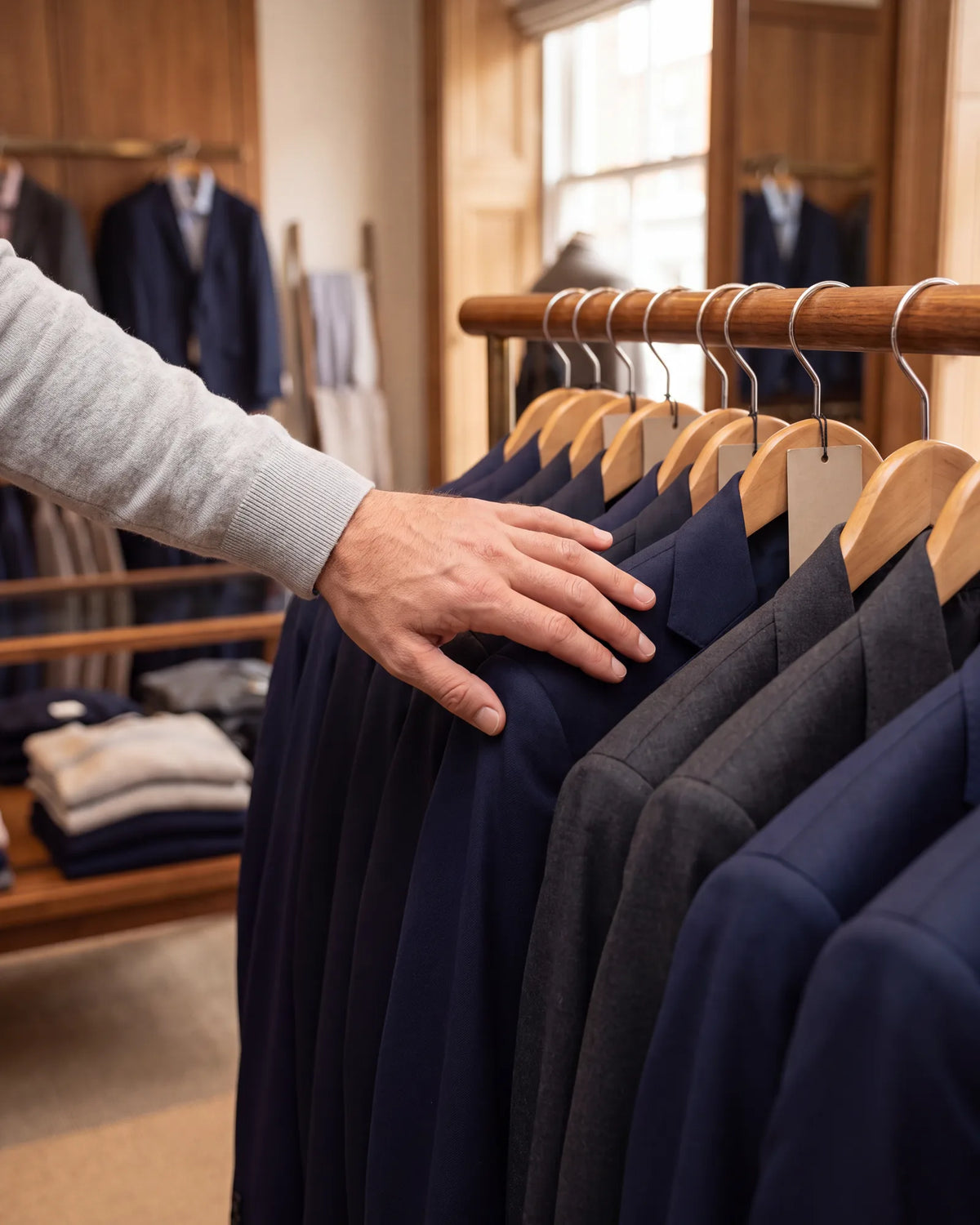 Wear a standard size? Start on Suitsupply's ready-to-wear rack and let its stores finish the fit.