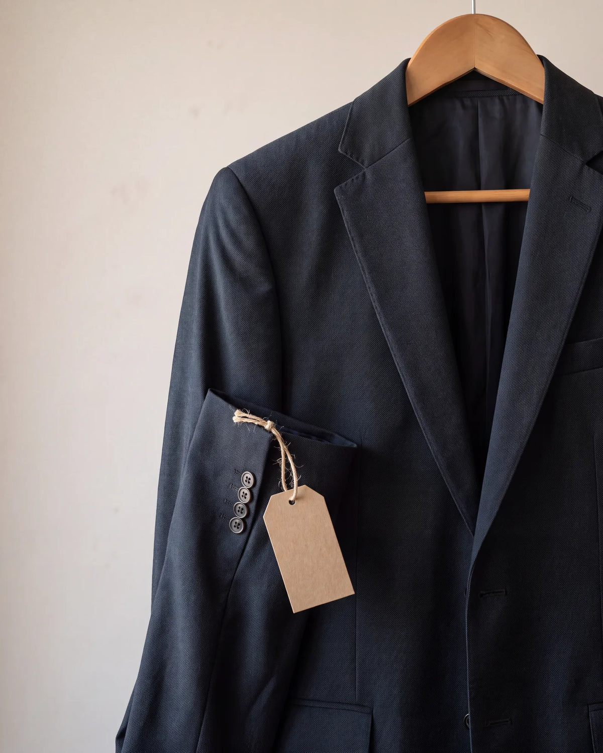 Unsure about the fit? Keep the suit unworn and unaltered, since Suitsupply's free 30-day return depends on it.