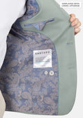 Jade Green Performance Wool Jacket - SARTORO
