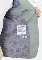 Jade Green Performance Wool Jacket - SARTORO3
