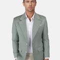 Jade Green Performance Wool Jacket - SARTORO