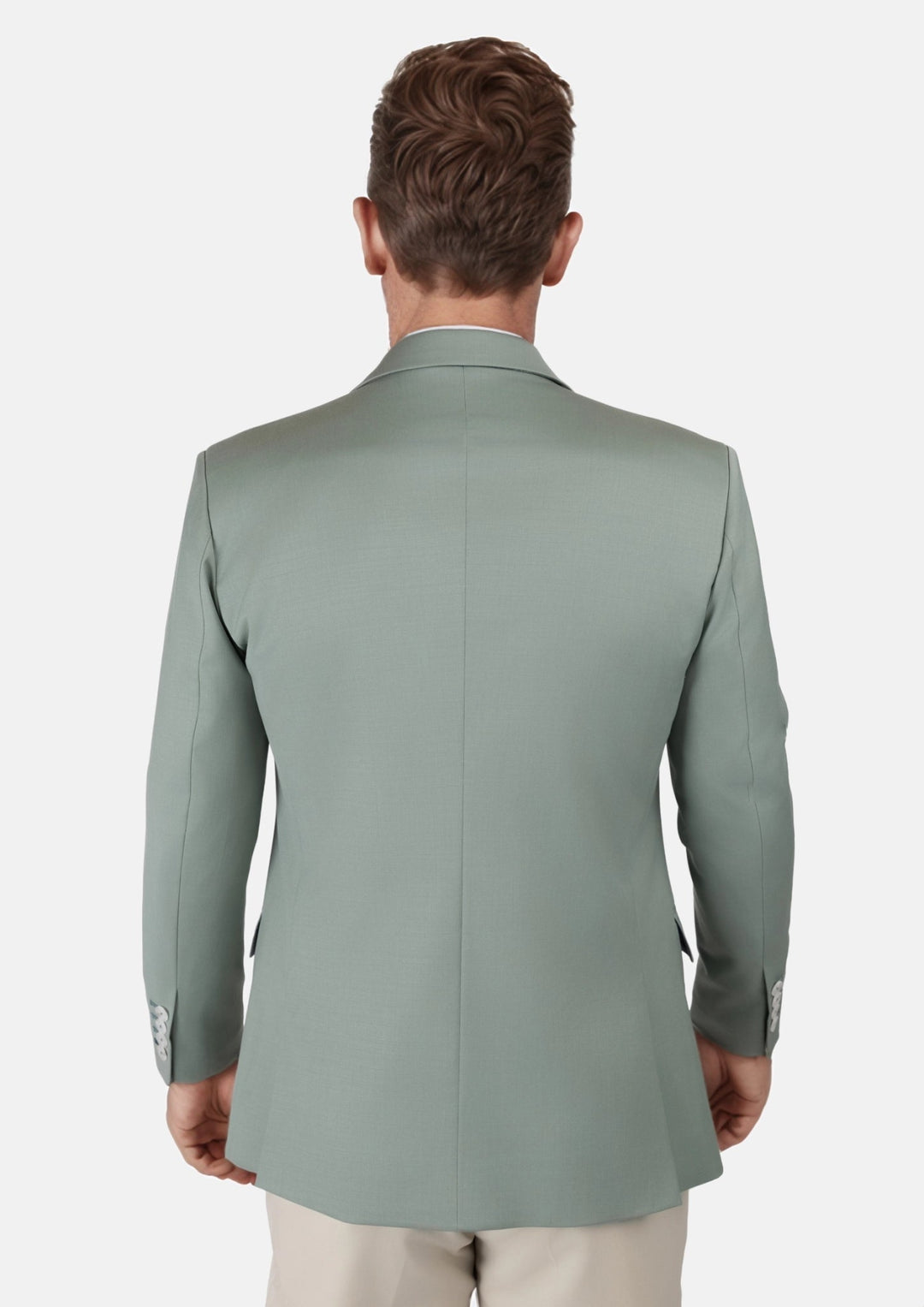 Jade Green Performance Wool Jacket - SARTORO