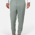 Jade Green Performance Wool Pants - SARTORO