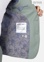 Jade Green Performance Wool Suit - SARTORO872