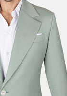 Jade Green Performance Wool Suit - SARTORO603