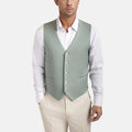 Jade Green Performance Wool Vest - SARTORO