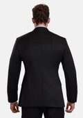 Jet Black Performance Stretch Suit - SARTORO