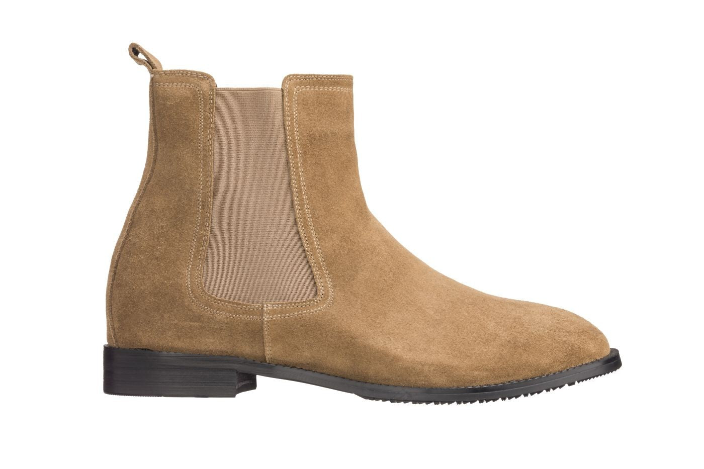 Khaki Brown Suede Chelsea Boot - 2499