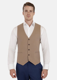 Khaki Cotton Vest